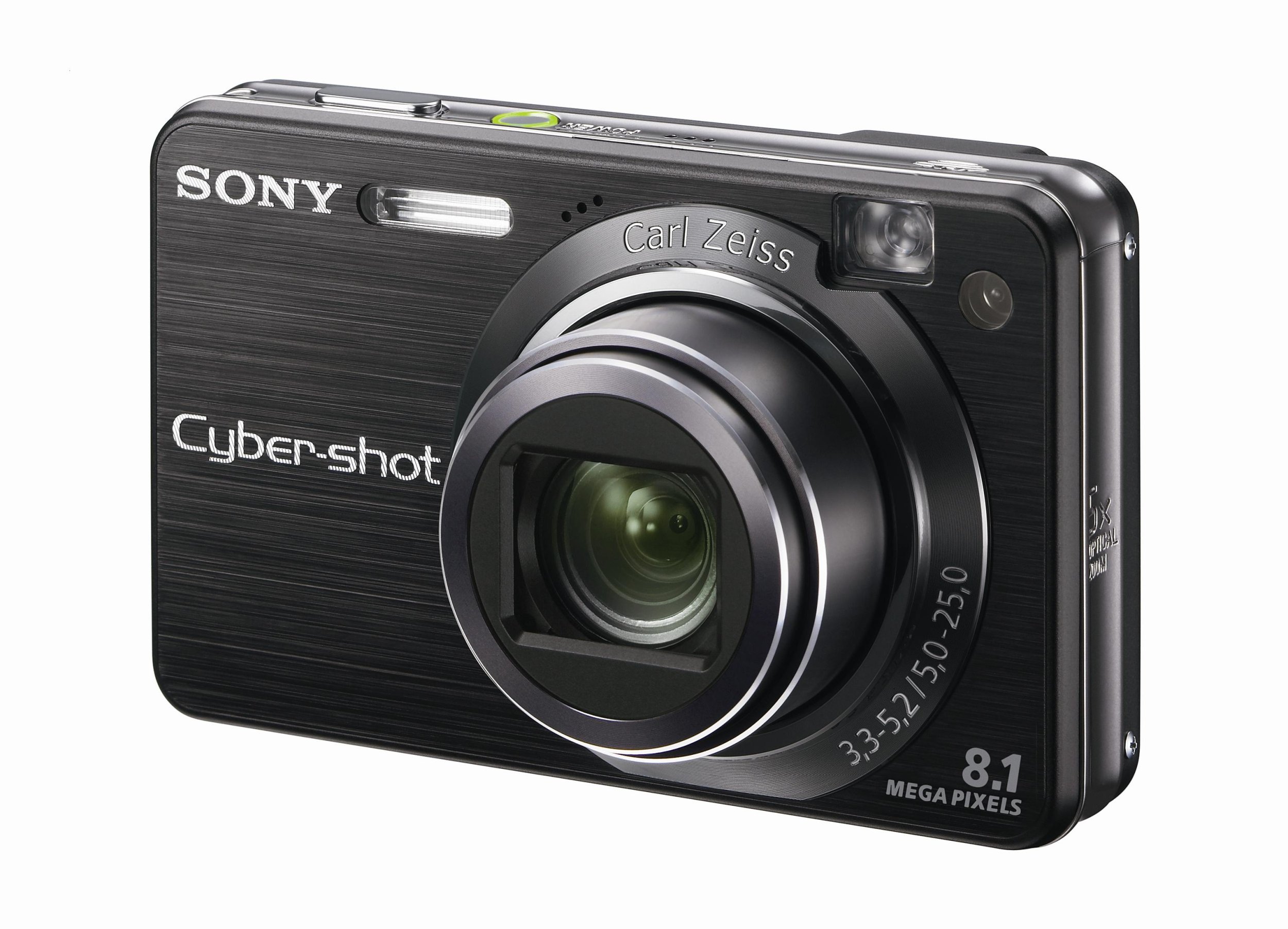 Sony Cybershot DSCW150/B 8.1MP Digital Camera with 5x Optical Zoom & Super Steady Shot - Black | Compact Point & Shoot Camera for Travel, Vlogging & Everyday Photography