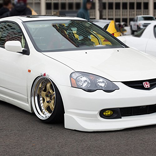 Spec-D Tuning 2LH-RSX02JM-RS JDM Black Diamond Headlights for Acura RSX DC5 - OEM Style Replacement Lamps | Perfect for Night Driving & Car Customization