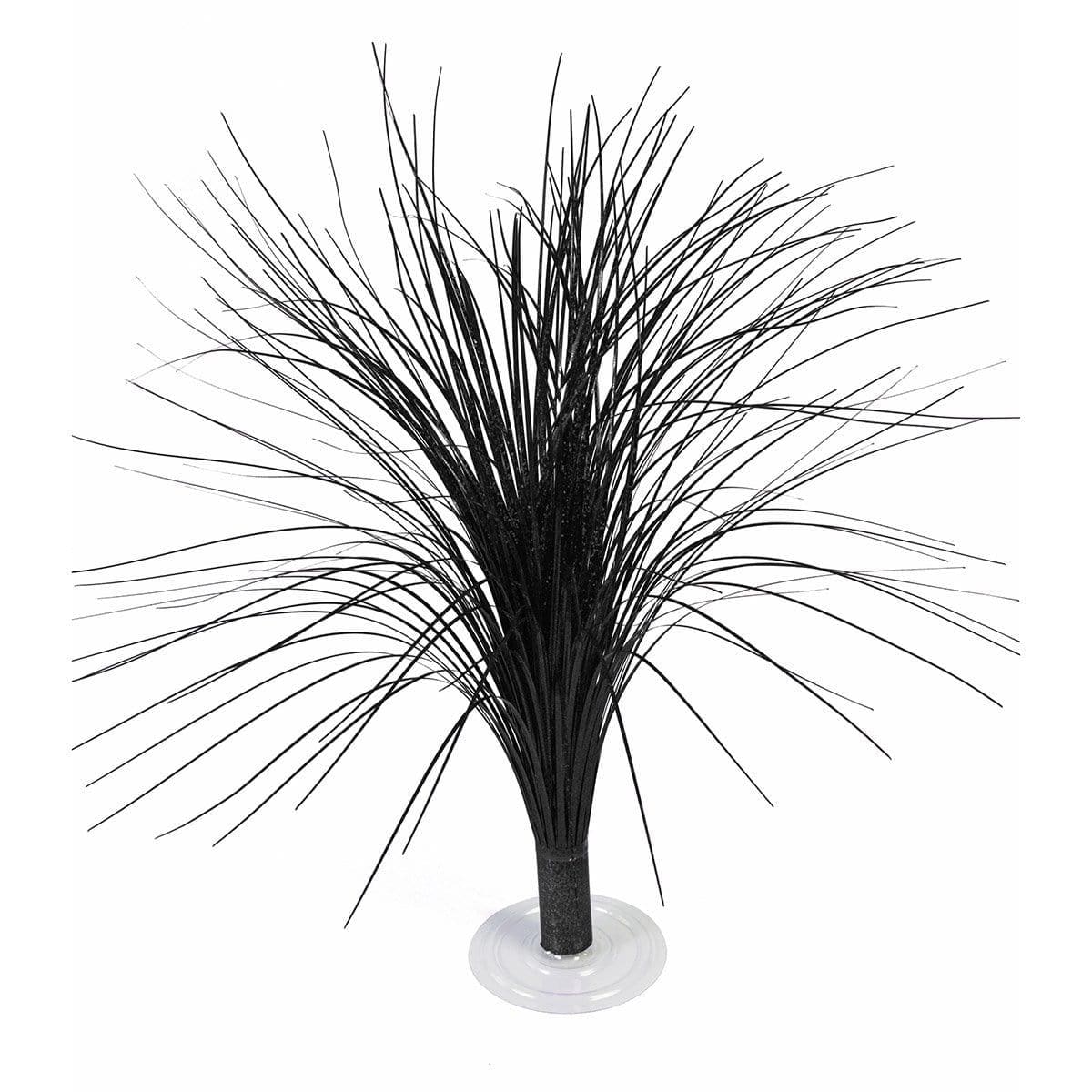 18 Inch Black Holographic Fountain Centerpiece for Wedding, Party, and Home Decor - Elegant Water Feature for Indoor and Outdoor Events