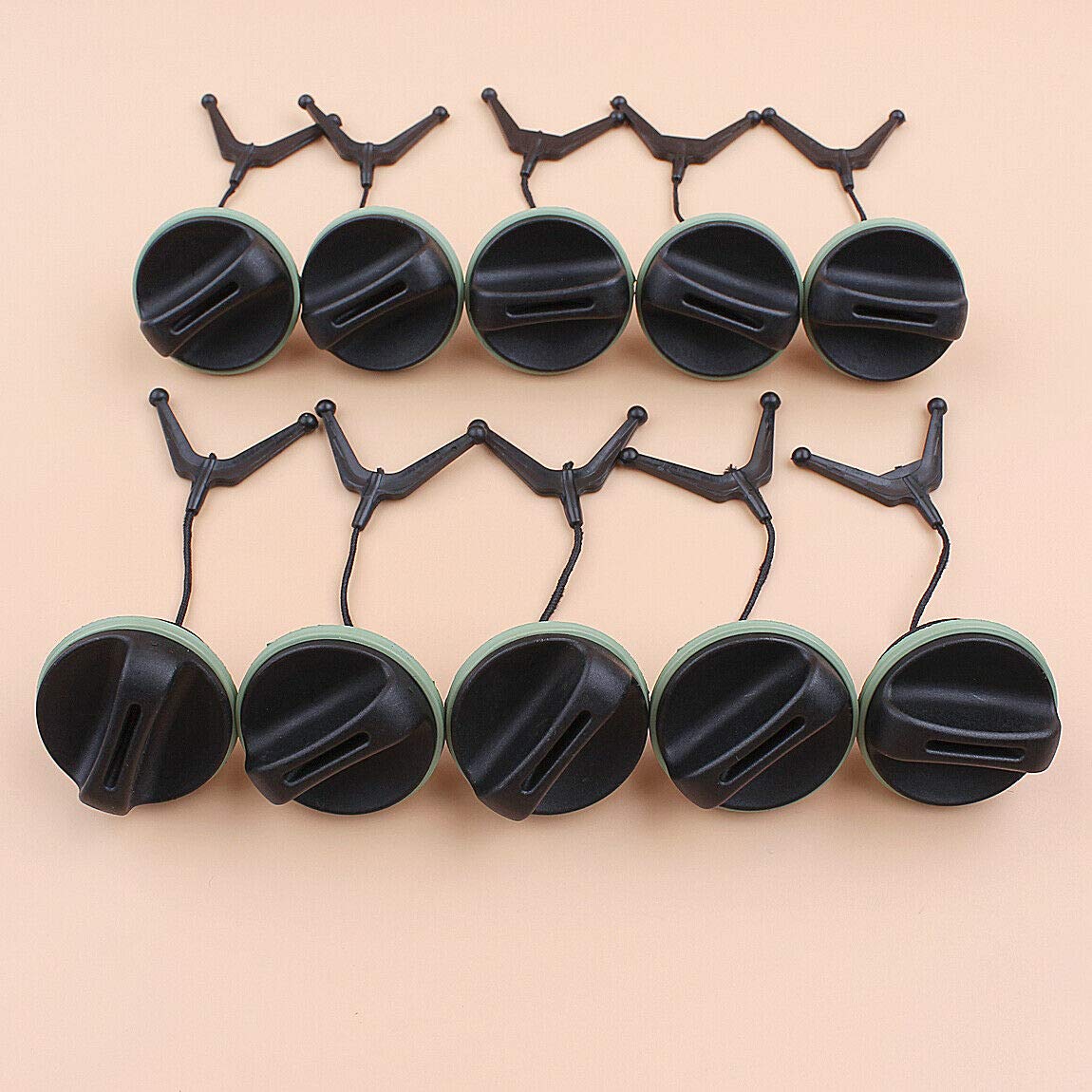 Jonsered 2163 2165 2166 2171 2172 Chainsaw Replacement Gas Fuel Oil Tank Cap (Part #537215207) - Durable Spare Part for Forestry & Landscaping Equipment Maintenance