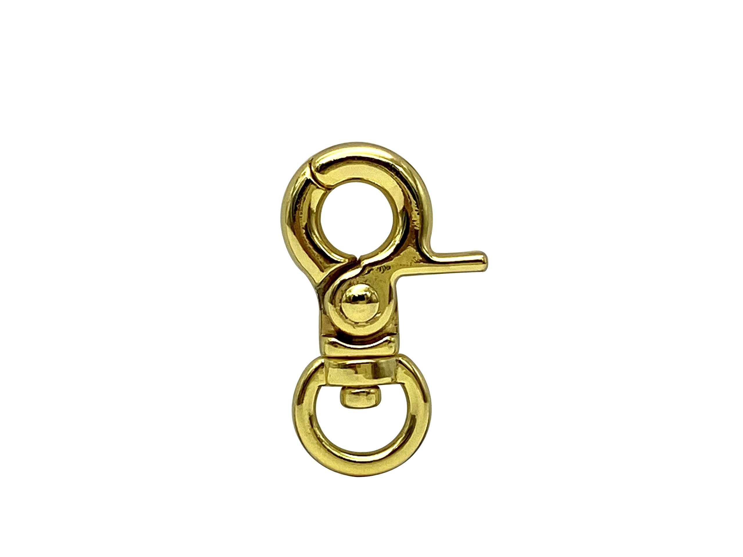 3Dancraftit Lobster Claw Hooks 12pcs - Zinc Alloy Swivel Clasps for Lanyards & Keychains
