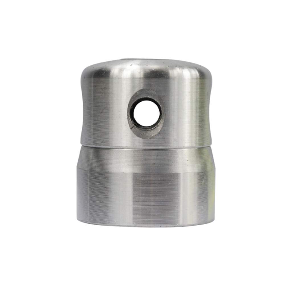 ULTECHNOVO 4-Line Grass Trimmer Head - Aluminum Silver Replacement String Trimmer Head for Brush Cutter, Lawn Mower & Garden Tools (8 Pack) - Perfect for Lawn Care, Yard Maintenance & Landscaping