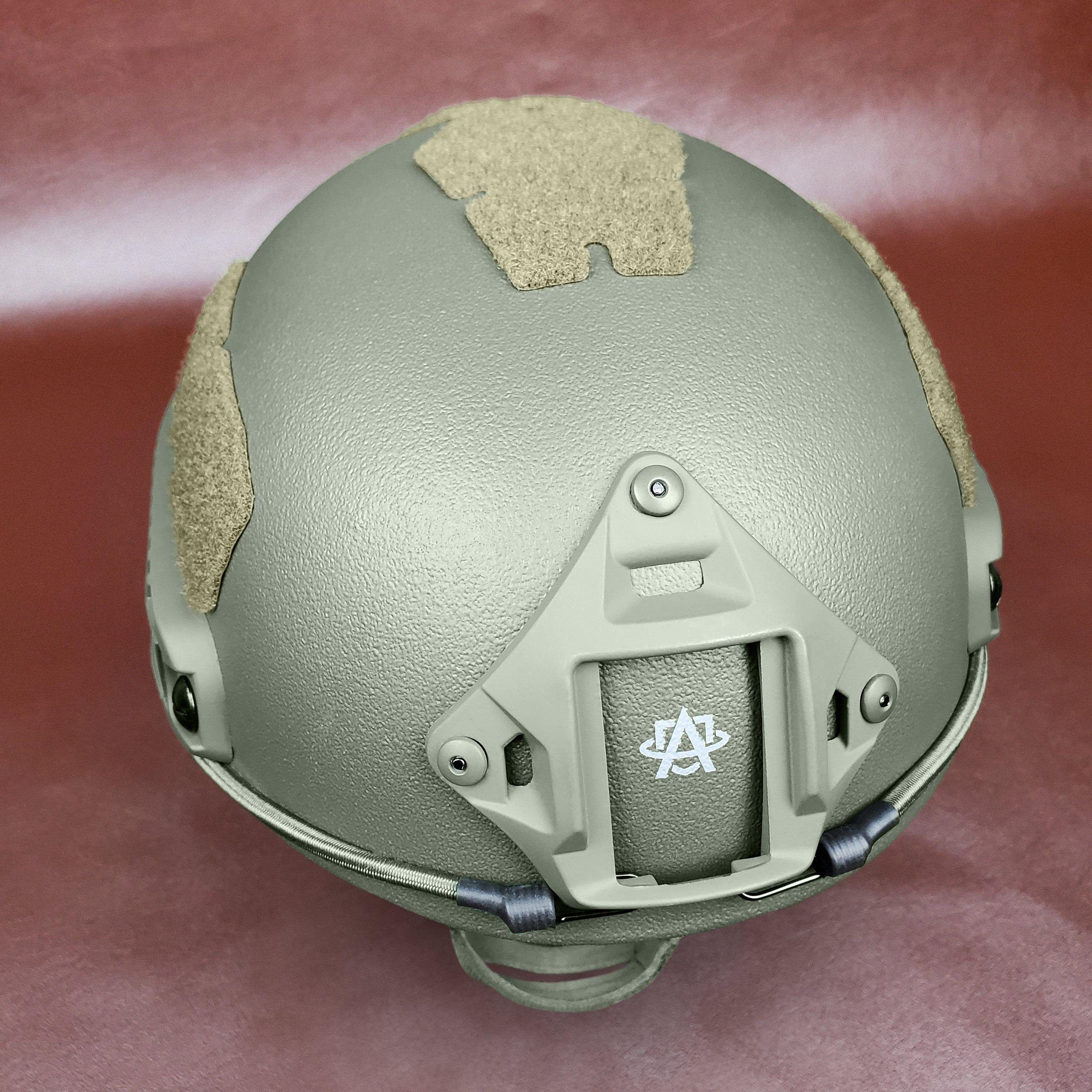 FAST High Cut Ballistic Helmet | NIJ Level IIIA+ Certified | Military & Tactical Protection | Tan, Black, Green | Perfect for SWAT, Law Enforcement & Airsoft