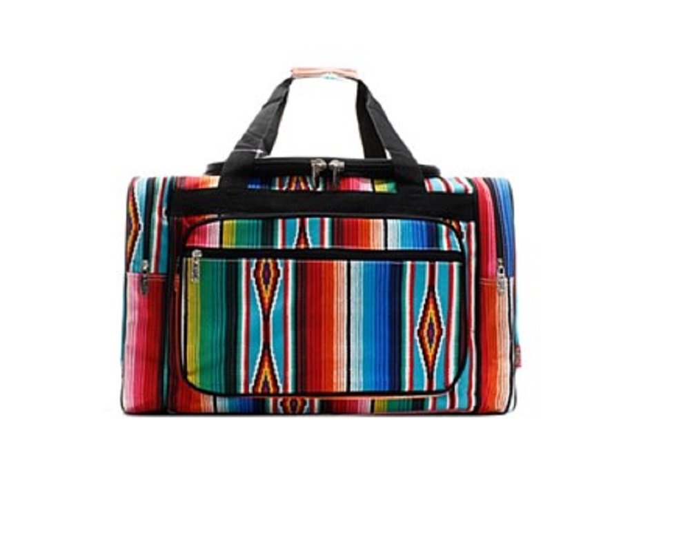 Aztec Serape Duffel Bag - 23