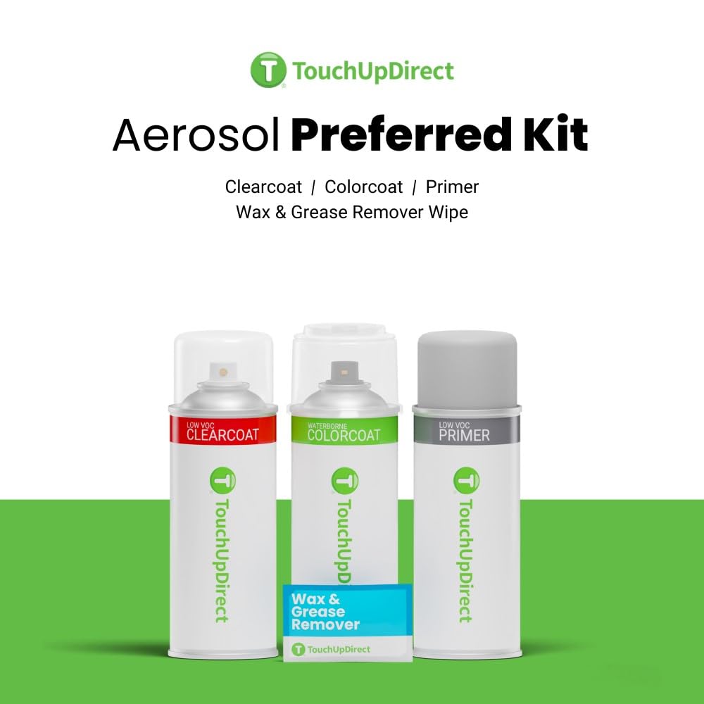 TouchUpDirect Radiant Red 3L5 Exact Match Touch Up Paint Aerosol for Toyota - Premium Automotive Paint Repair Kit | Perfect for Car Scratches, Chips & Dings Restoration