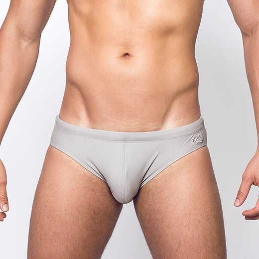 2EROS Men's Swim Brief String Bikini - Comfortable & Stylish Brown Swimwear for Beach, Pool & Vacation