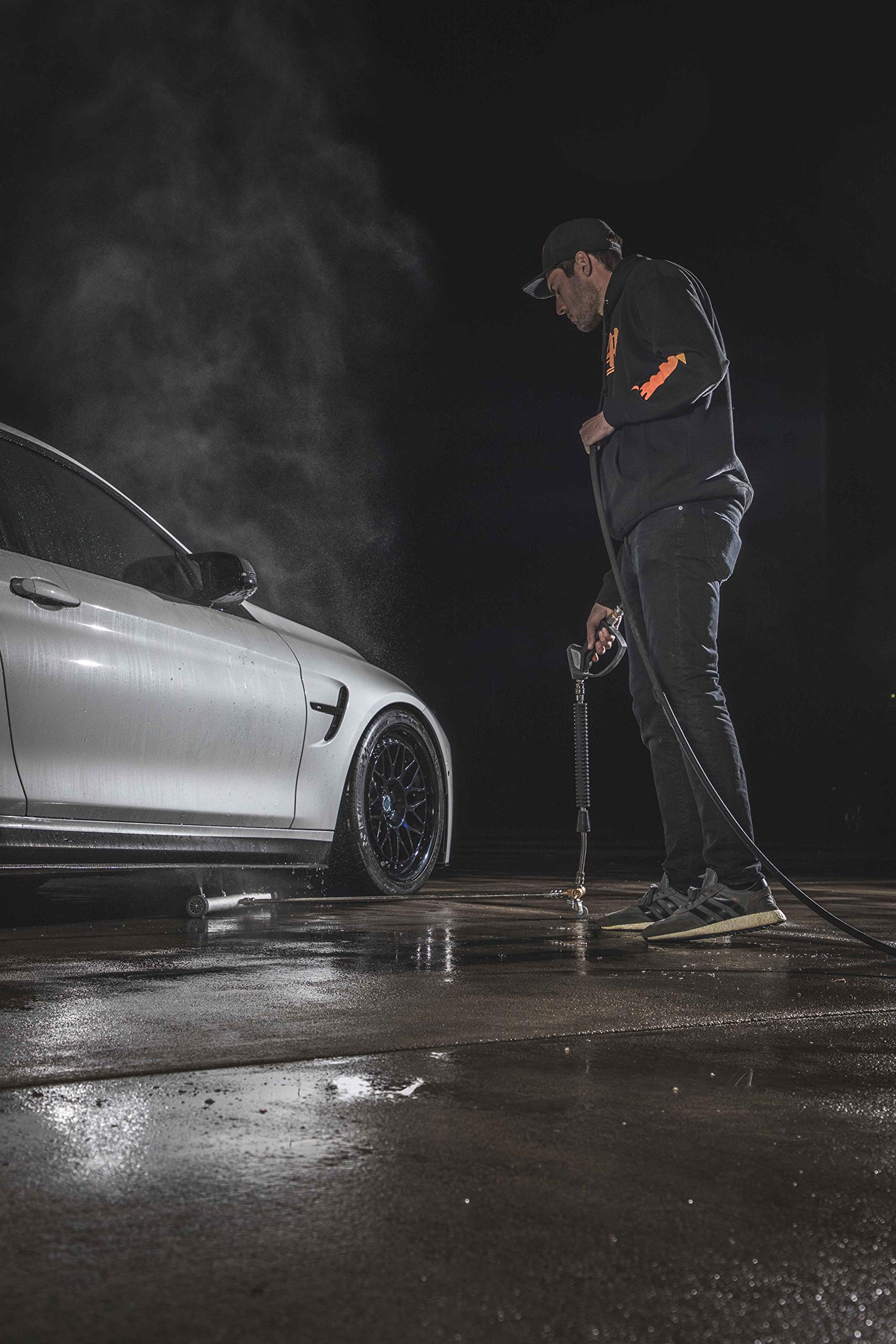 Adam's Polishes Undercarriage Cleaning Wand & MTM Hydroparts Complete Kit - High Pressure Car Wash Tool with Military-Grade Materials - Perfect for Truck, SUV, and Off-Road Vehicle Cleaning - Ideal for Home Garage or Professional Detailing