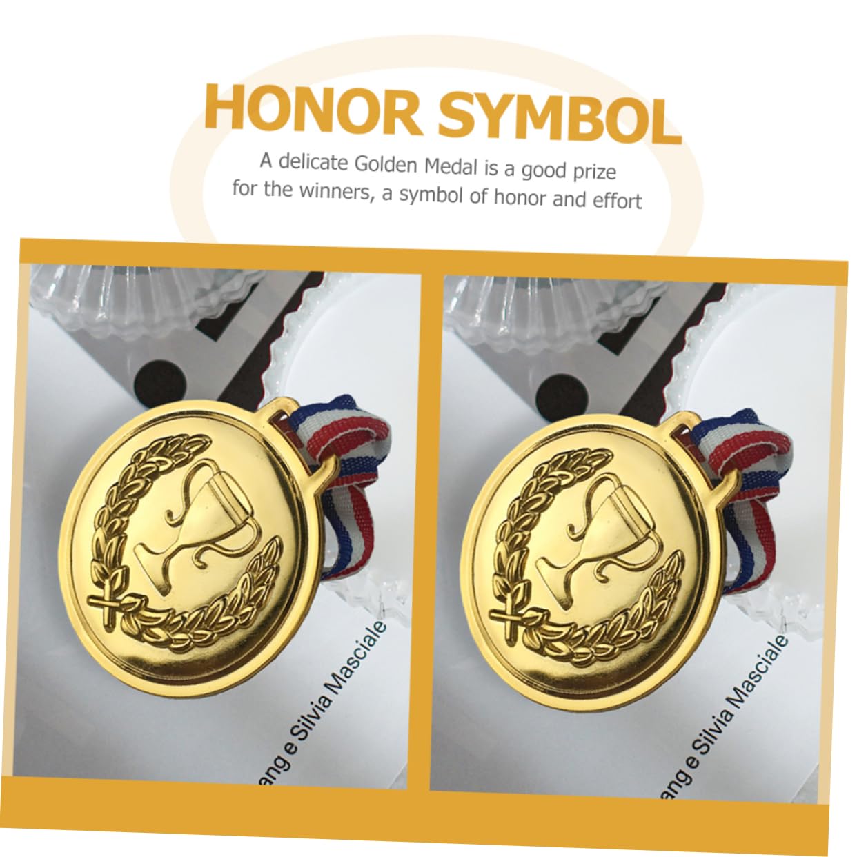 10pcs Christmas Game Gold Medal Prizes - Award Trophies for Adults & Kids - Perfect for Holiday Parties, Competitions & Festive Gift Giving