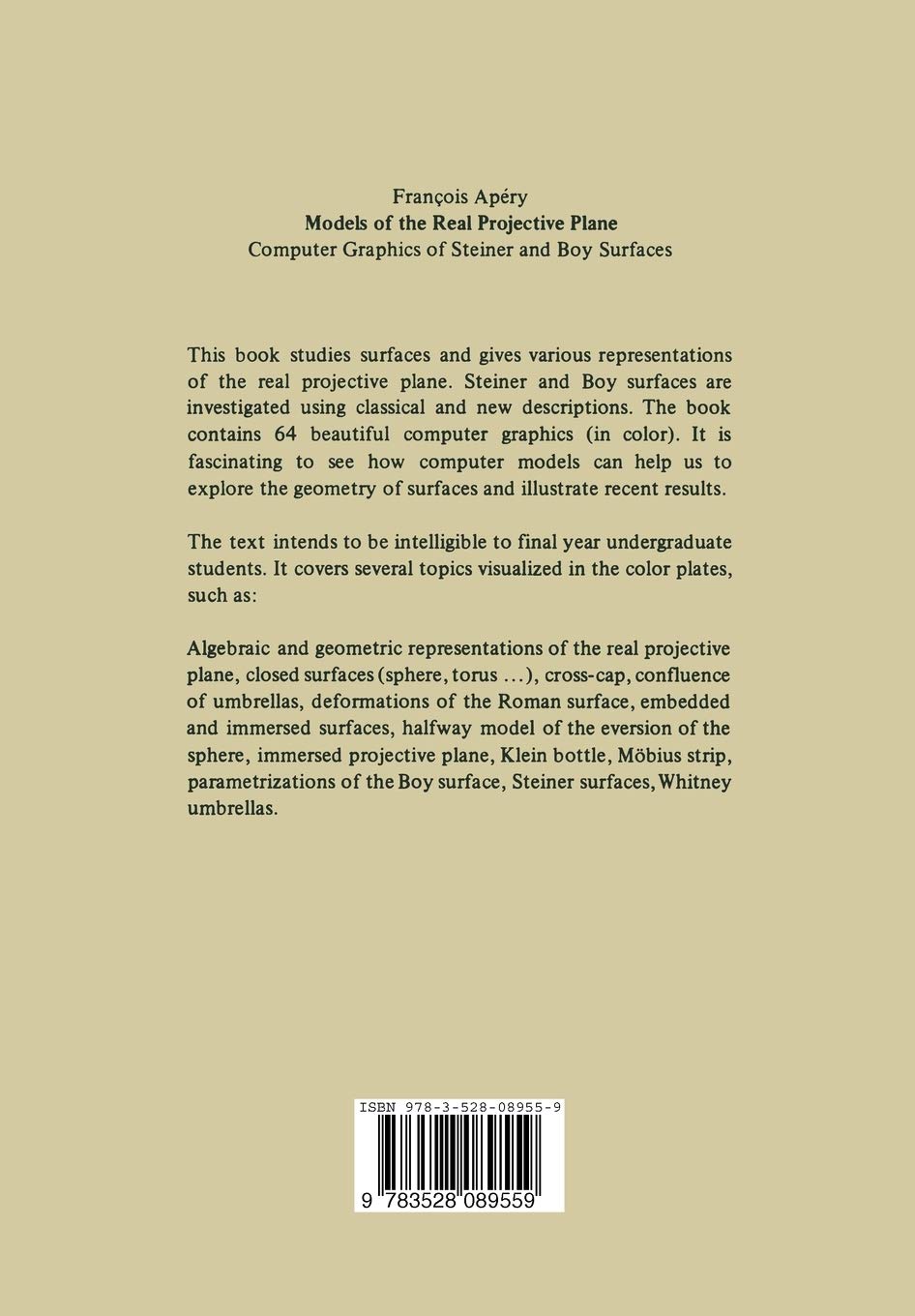 Real Projective Plane Models: Steiner & Boy Surfaces in Computer Graphics | Mathematical Visualization | German Edition | Perfect for 3D Math Visualization, Topology Research & Academic Presentations