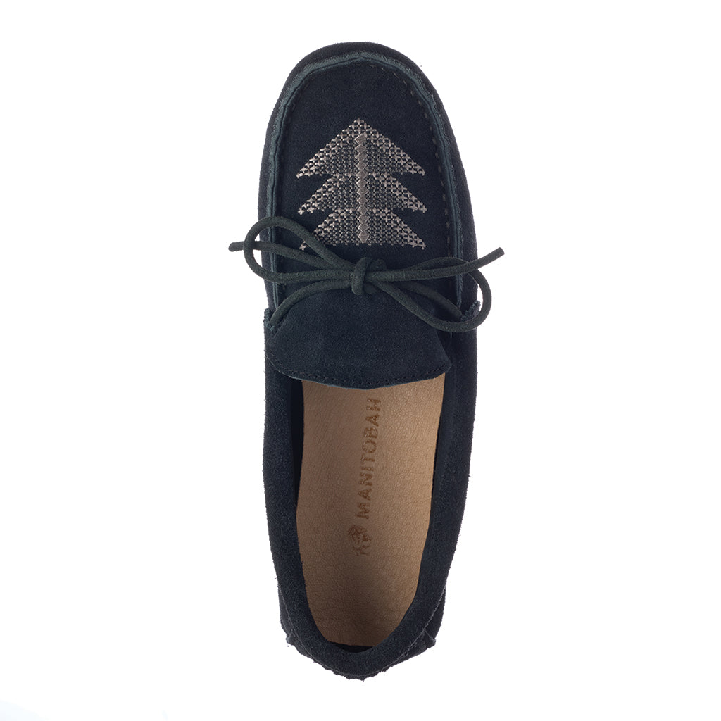 Women's Manitobah Wallowa Moccasin - Soft Leather Slip-On Shoes for Women | Comfortable Indoor/Outdoor Slippers | Perfect for Home, Office & Casual Wear
