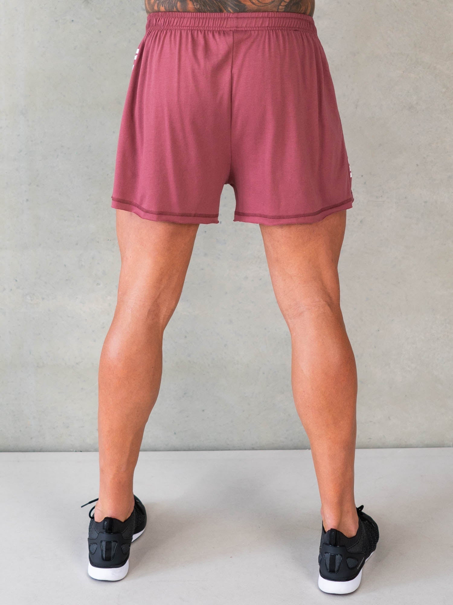 Octane Arnie Shorts - Men's Athletic Running Shorts in Red Oxide | Lightweight, Quick-Dry & Comfortable for Gym, Workout & Outdoor Activities