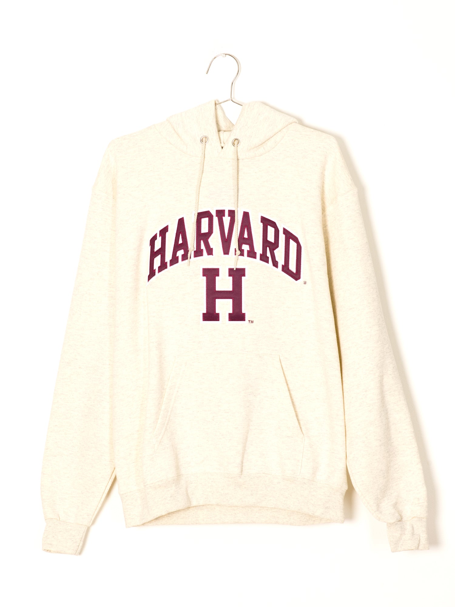 Champion Eco Powerblend Harvard University Hoodie Sweatshirt - Comfortable & Stylish for College, Campus Wear & Casual Outfits