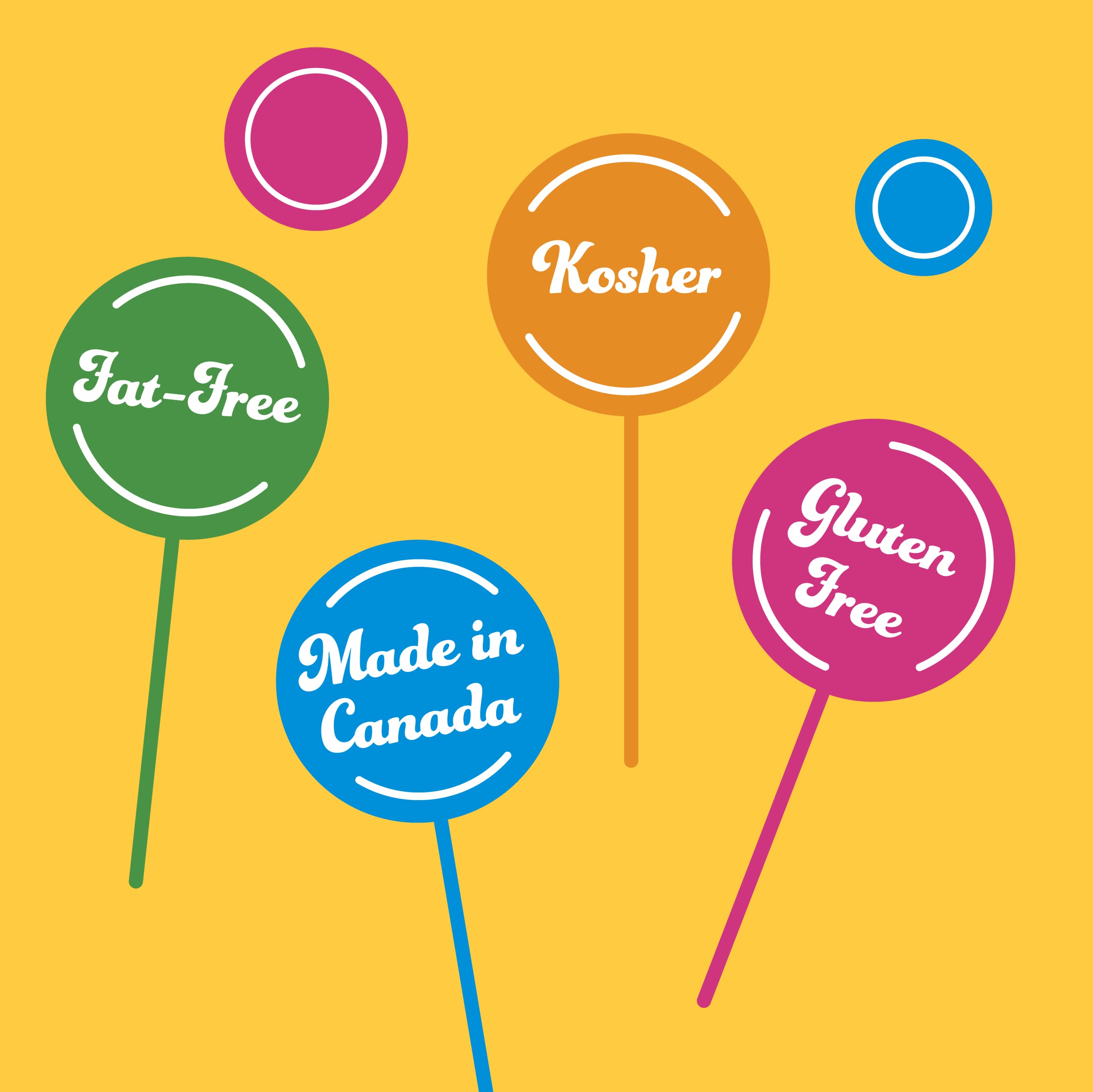Candy Creek - 15 lb Bulk Assorted Fruit Lollipops (9 Flavors) - No Root Beer - Perfect for Parties, Events & Candy Buffets