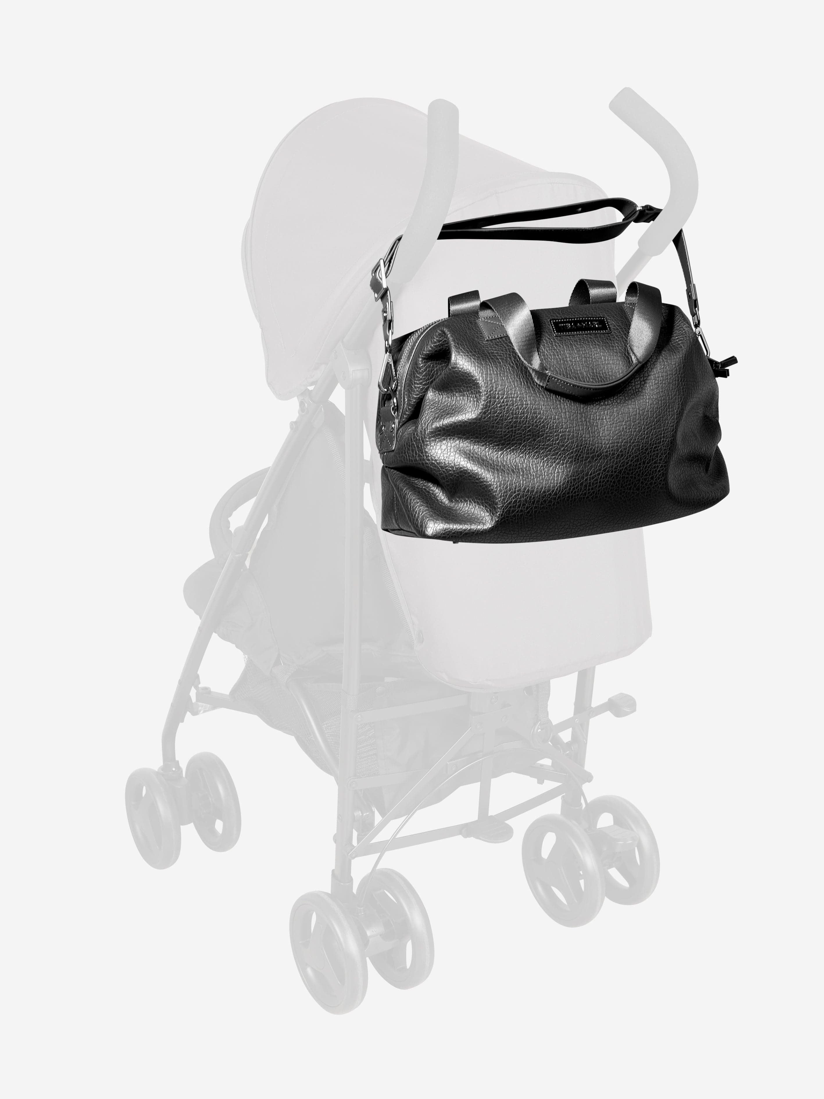 Black Baby Raf Changing Holdall Diaper Bag - 41cm Large Travel Organizer for Baby Essentials, Perfect for On-the-Go Parents & Daycare Trips