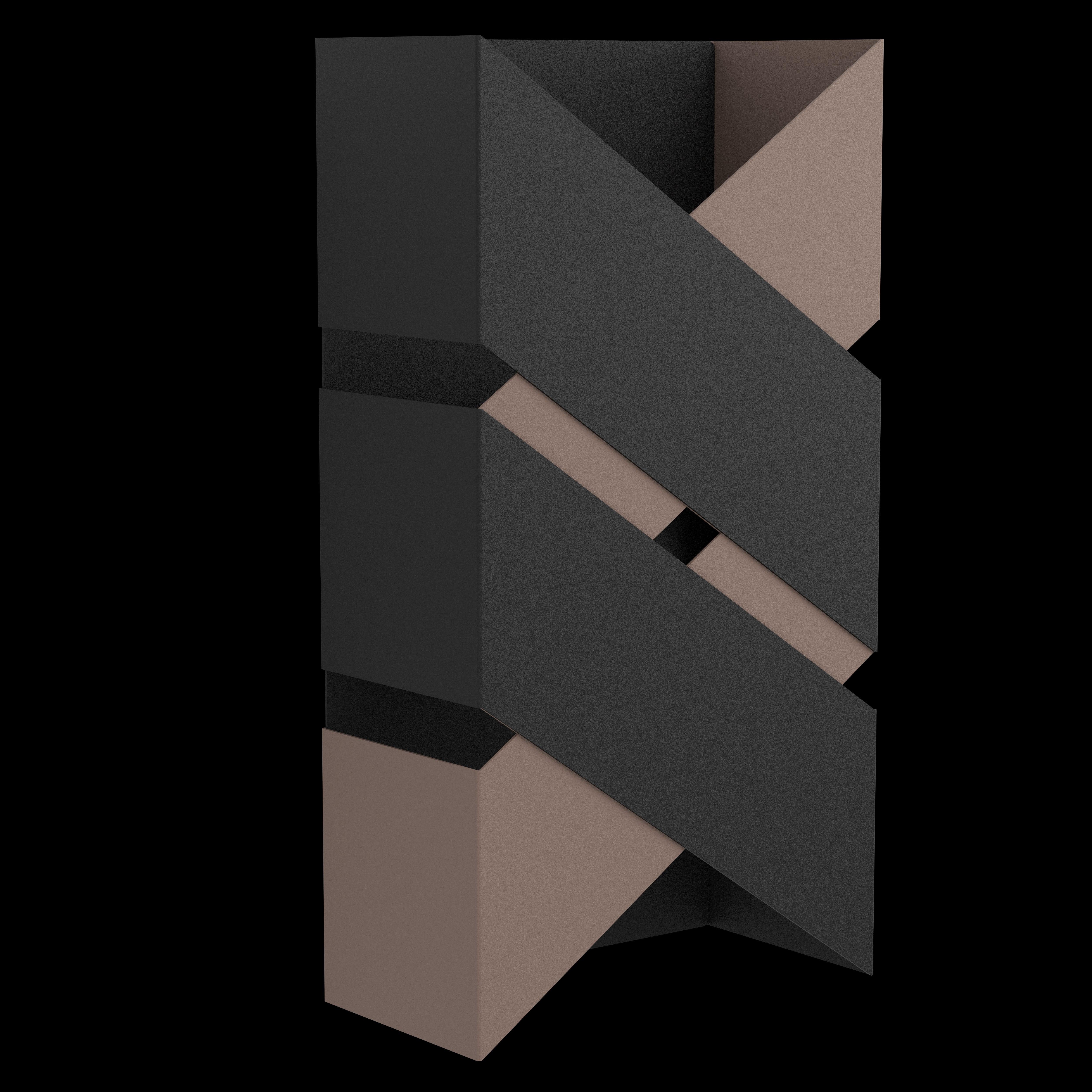 Eglo Gurare Modern LED Wall Light in Brown & Black - Perfect for Bedroom, Living Room, and Hallway Lighting