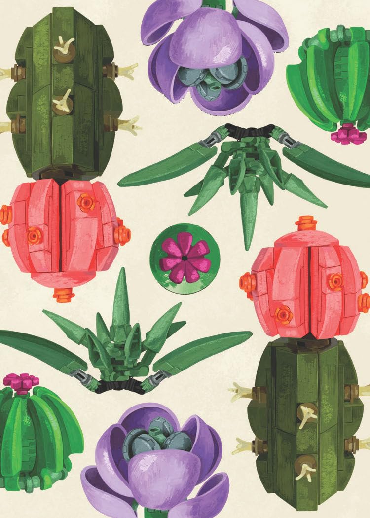 LEGO® Botanical Playing Cards – Beautiful Floral Design Deck for Card Games, Collectors & Gifts | Perfect for Poker, Magic Tricks, Family Game Nights & LEGO® Fans