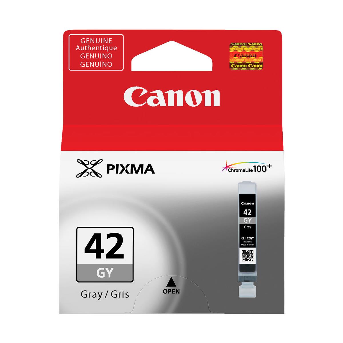 Canon CLI-42 Gray Ink Tank Refill - Compatible with Select Canon Printers - Perfect for Home, Office & Photo Printing