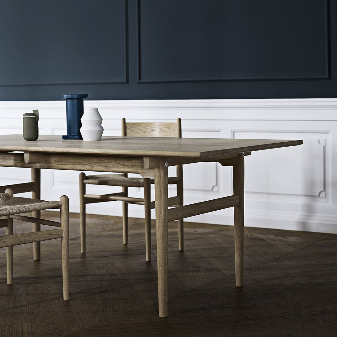 Carl Hansen & Son Wegner CH36 Chair - Mid-Century Modern Dining Chair, Solid Wood & Paper Cord Seat - Perfect for Dining Room, Kitchen, or Office Workspace