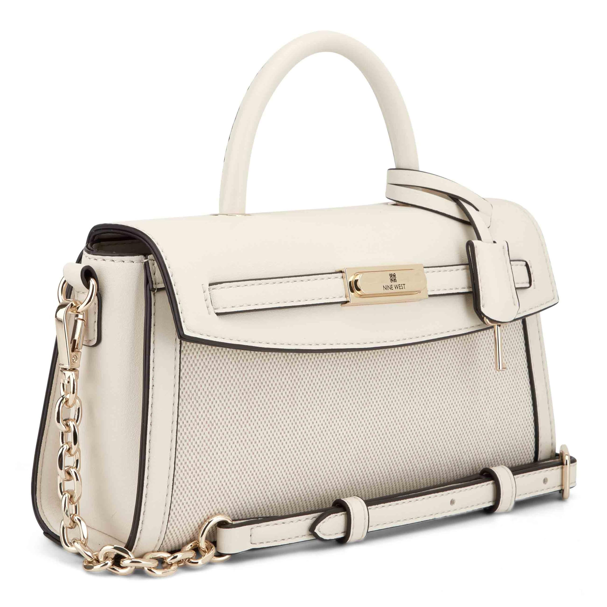 Nine West Dax Mini Crossbody Flap Bag - Stylish Leather Shoulder Purse for Women | Perfect for Work, Travel & Everyday Use