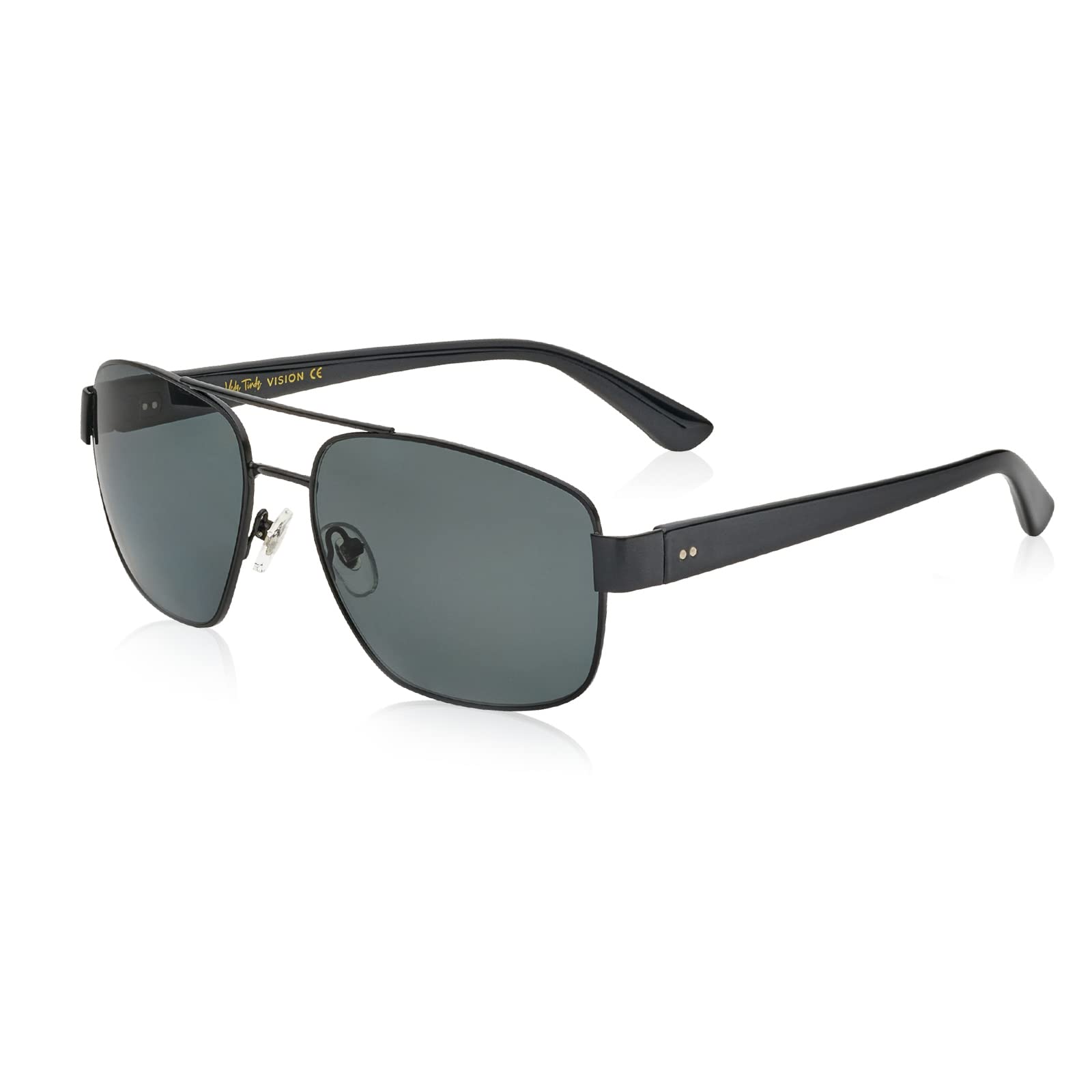Veda Tinda Vision Oversized Aviator Sunglasses for Women & Men - 2025 Vintage 70s Retro Style UV400 Protection Sunglasses - Perfect for Driving, Beach, and Fashion Accessories