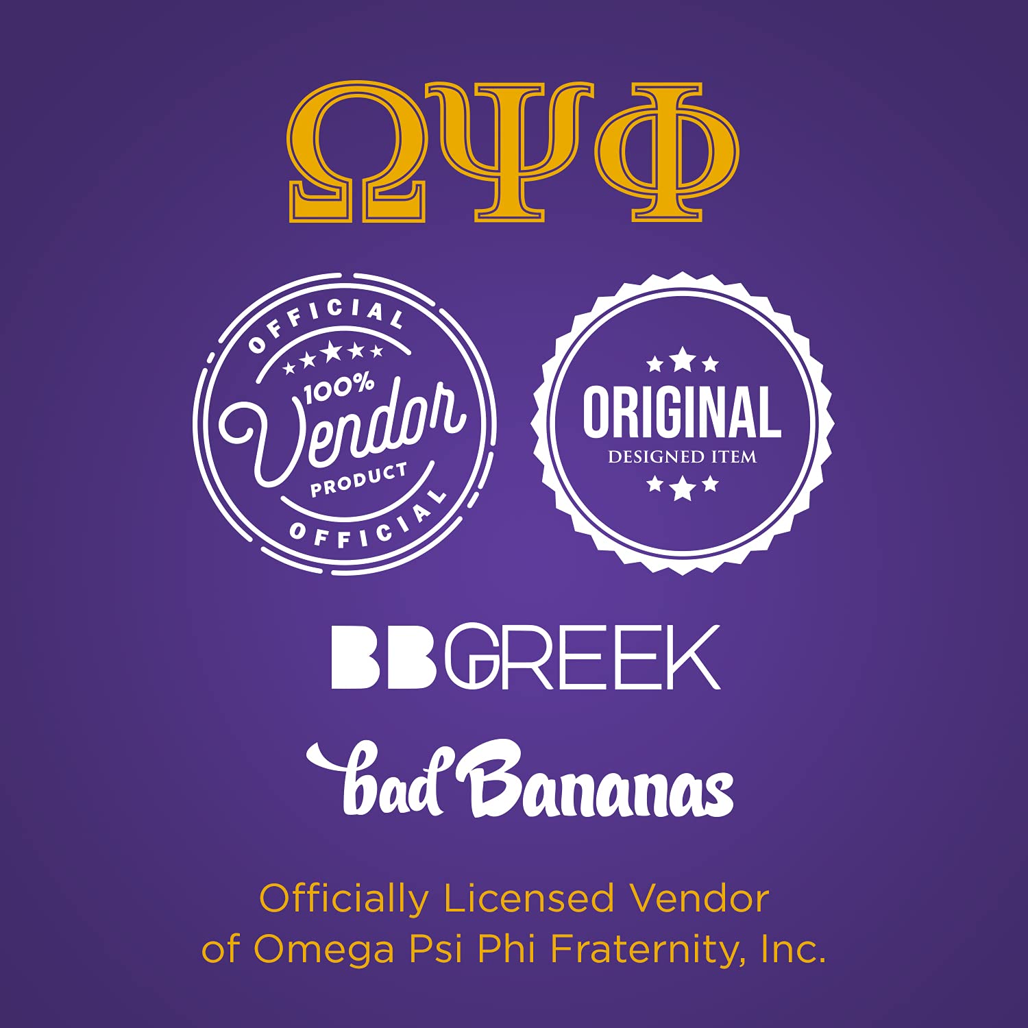 BBGreek Omega Psi Phi Fraternity Toiletry Travel Bag Organizer - Official Licensed Greek Merchandise for College Students & Alumni - Perfect for Dorm, Gym, and Business Trips