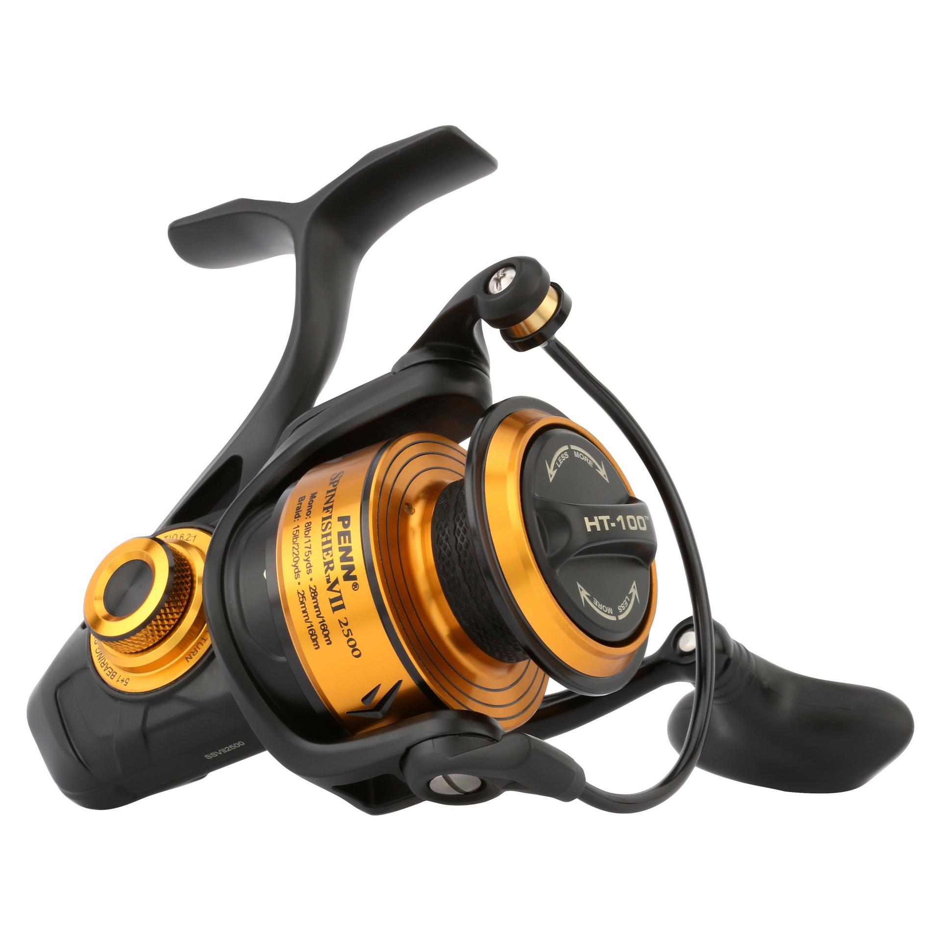 Penn Spinfisher VII Spinning Fishing Reel - Saltwater & Freshwater, 7+1 Shielded Bearings, Waterproof - Perfect for Surf, Pier, and Offshore Fishing