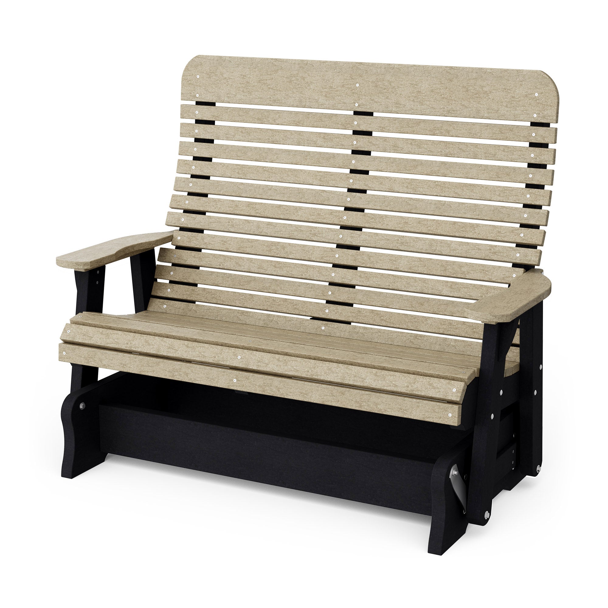 Premium Signature Double Glider Swing - Heavy Duty Outdoor Porch Swing for Patio, Garden & Backyard Relaxation | Perfect for Reading, Lounging & Enjoying Nature
