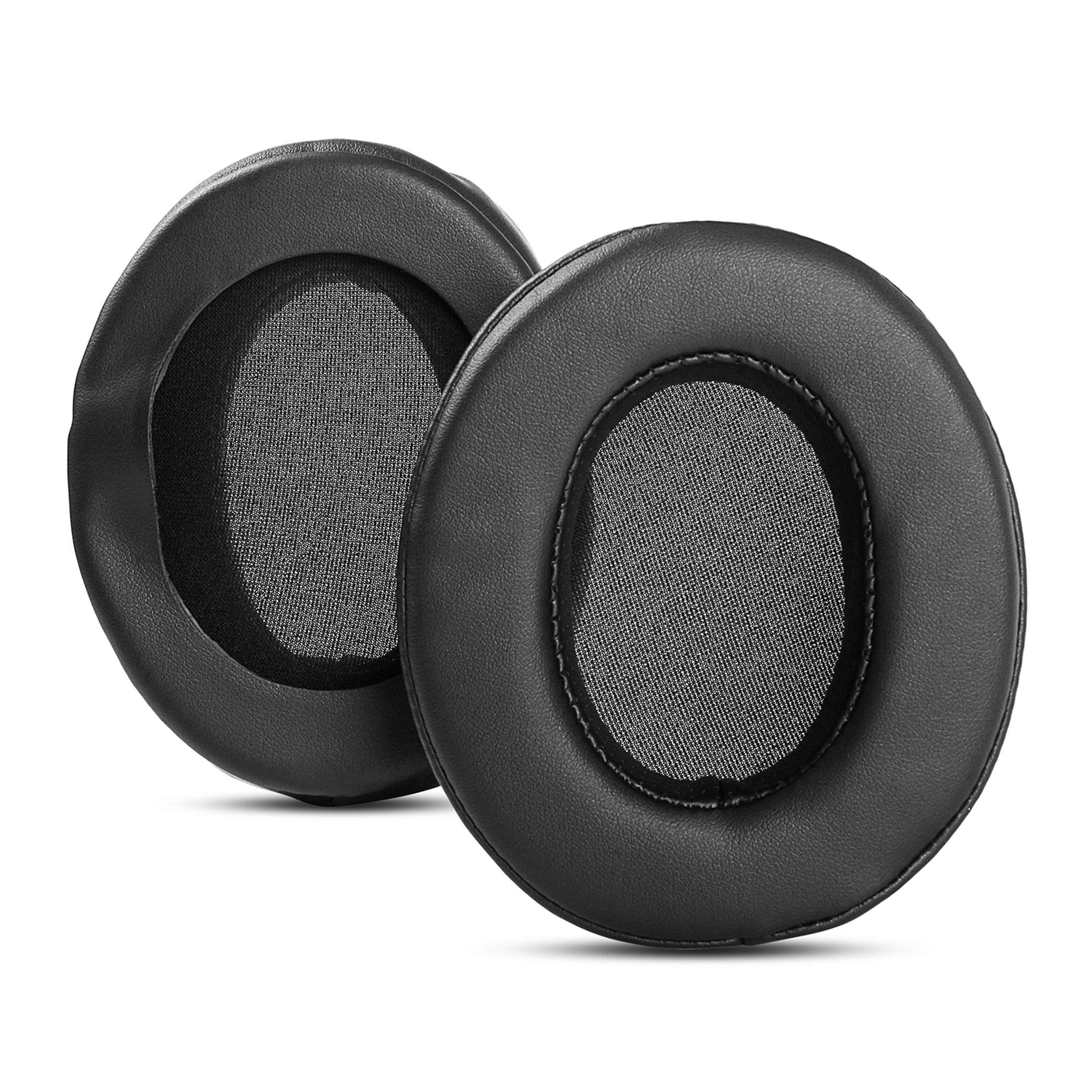 AM/FM Radio Replacement Ear Pads - Protein Leather Earpads Compatible with RadioShack Stereo Headphones | Comfortable Cushions for Long Listening Sessions at Home or Travel