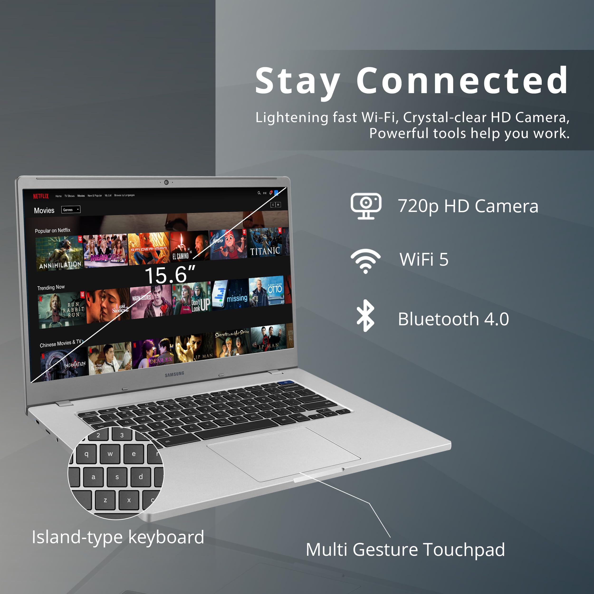 Samsung Chromebook 4+ 15.6