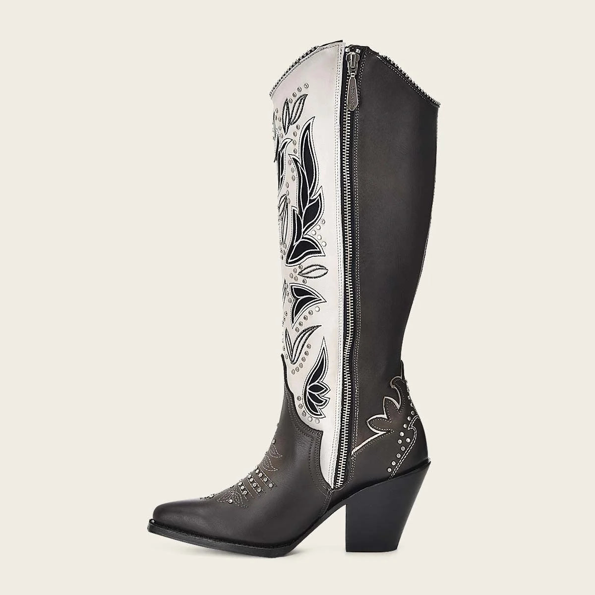 Women's Cuadra Oxford Western Cowgirl Ankle Boots - Genuine Cowhide Leather for Comfort & Style - Perfect for Country Dancing, Rodeos & Casual Wear