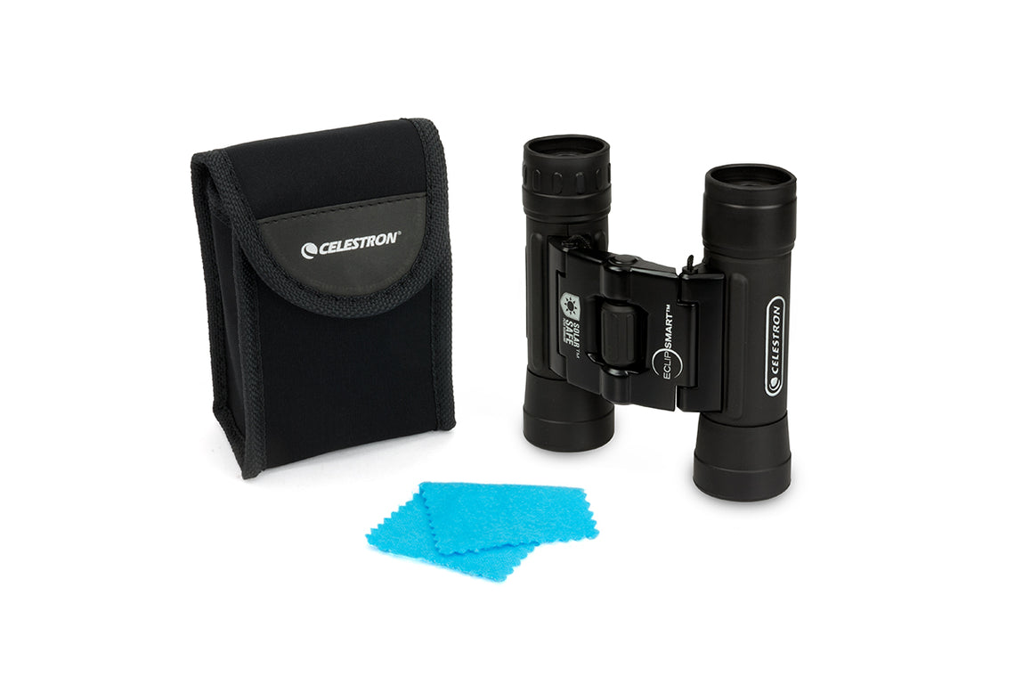 ECLIPSMART 10X25MM Roof Prism Solar Binoculars - Compact & Powerful for Bird Watching, Hiking, and Outdoor Adventures