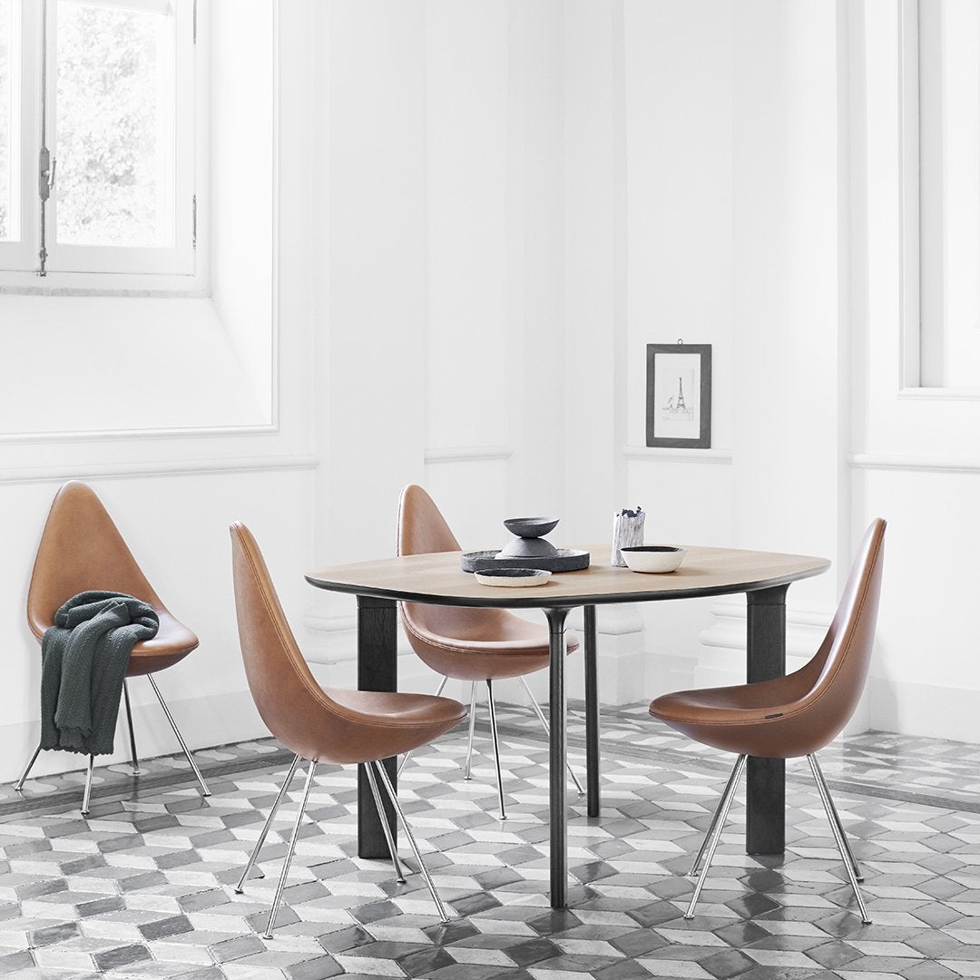 Drop Chair Fully Upholstered - Modern Accent Chair for Living Room, Bedroom & Office - Comfortable Seating with Stylish Design