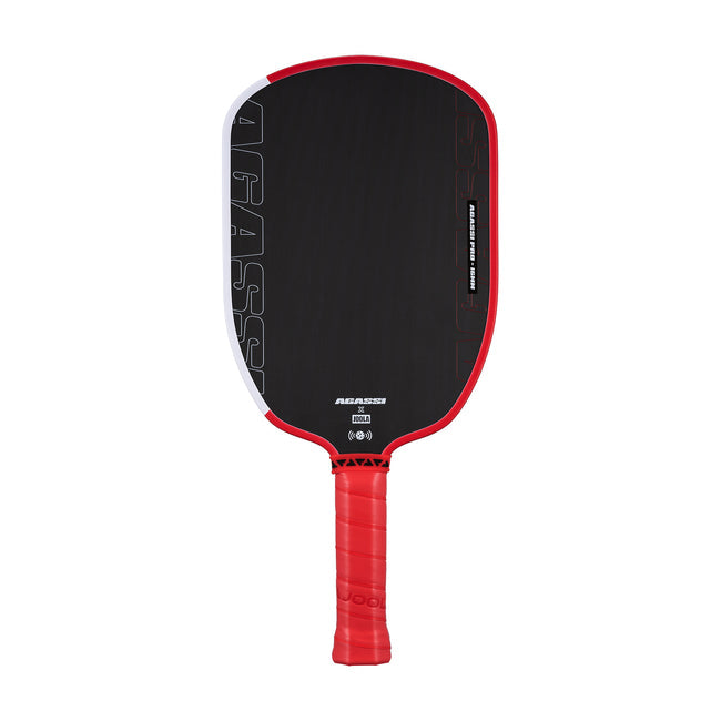 Joola Agassi Pro 14mm Pickleball Paddle - Premium Carbon Fiber Surface for Spin & Control | Indoor & Outdoor Court Play | USA Approved for Tournament Use