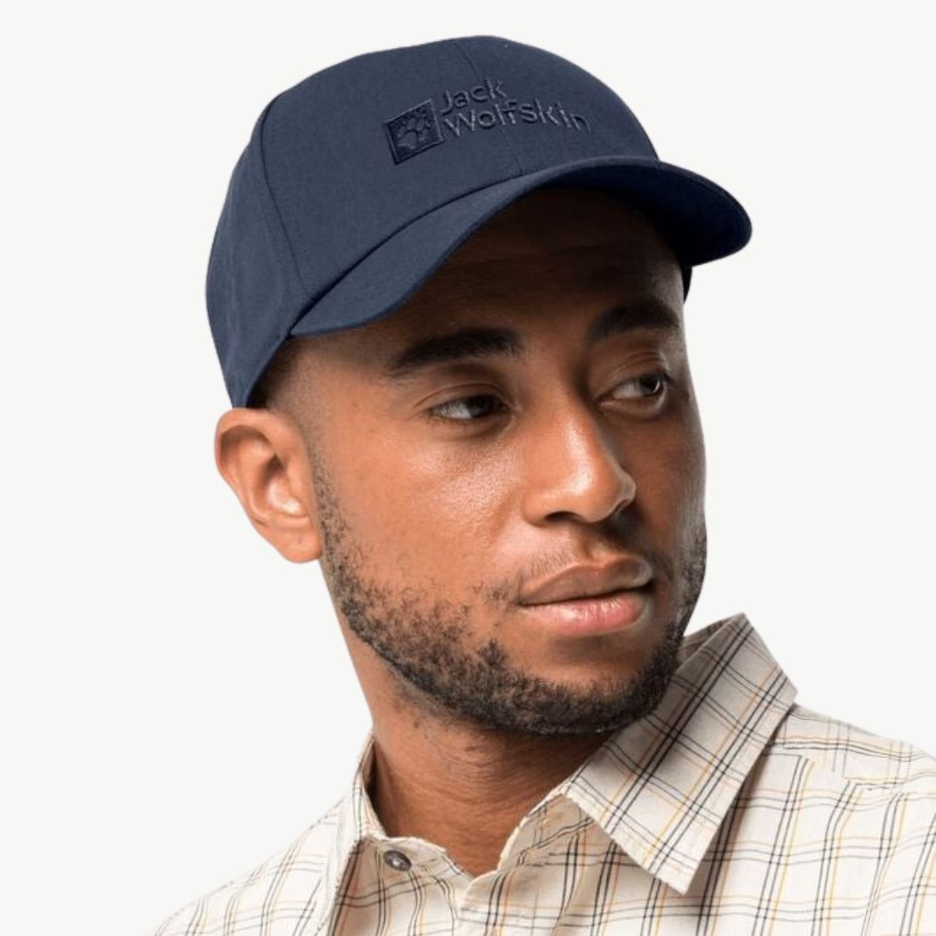 Jack Wolfskin Unisex Baseball Cap - Lightweight, Adjustable & UV Protection - Perfect for Hiking, Running & Outdoor Adventures