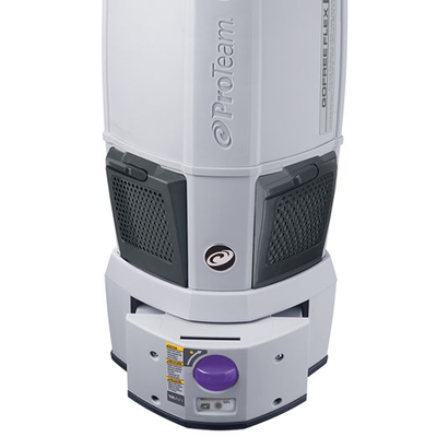 ProTeam GoFree Flex Pro II Cordless Backpack Vacuum - 12Ah Battery, 6 Qt Capacity | Lightweight & Powerful for Home, Office & Commercial Cleaning