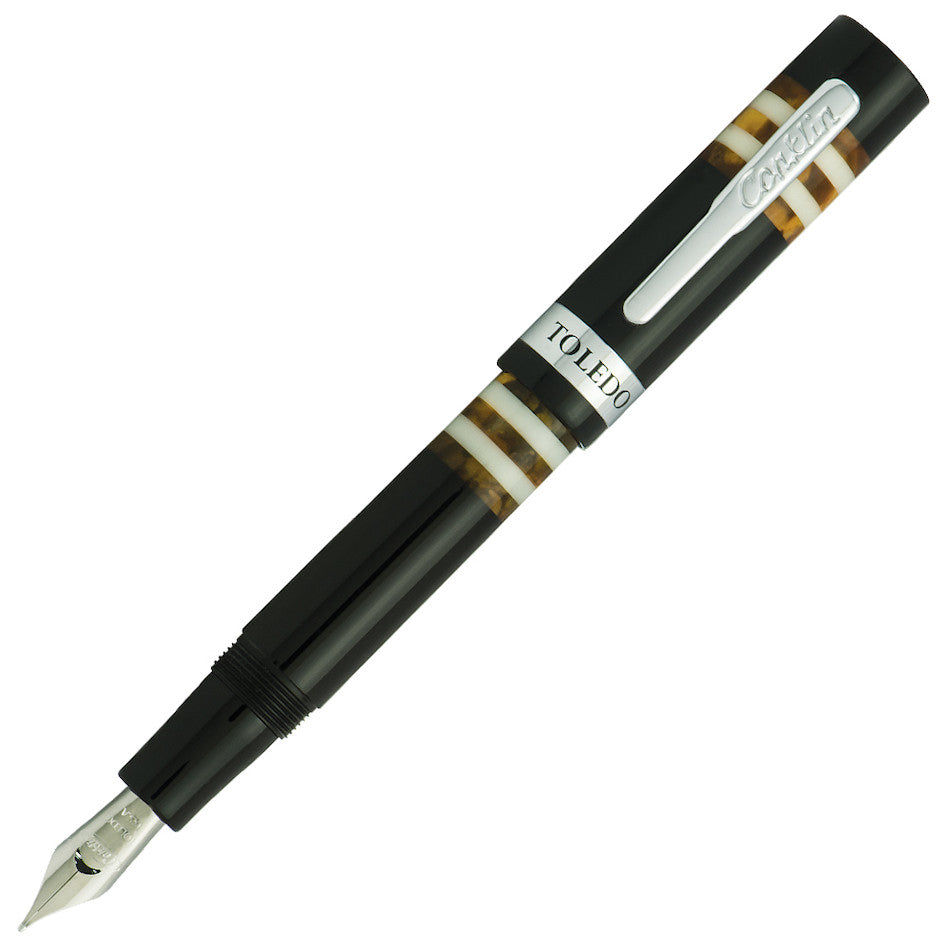 Conklin Toledo Fountain Pen - Premium Orange Ink Pen for Writing, Calligraphy & Collecting - Perfect for Office, Gifts & Special Occasions