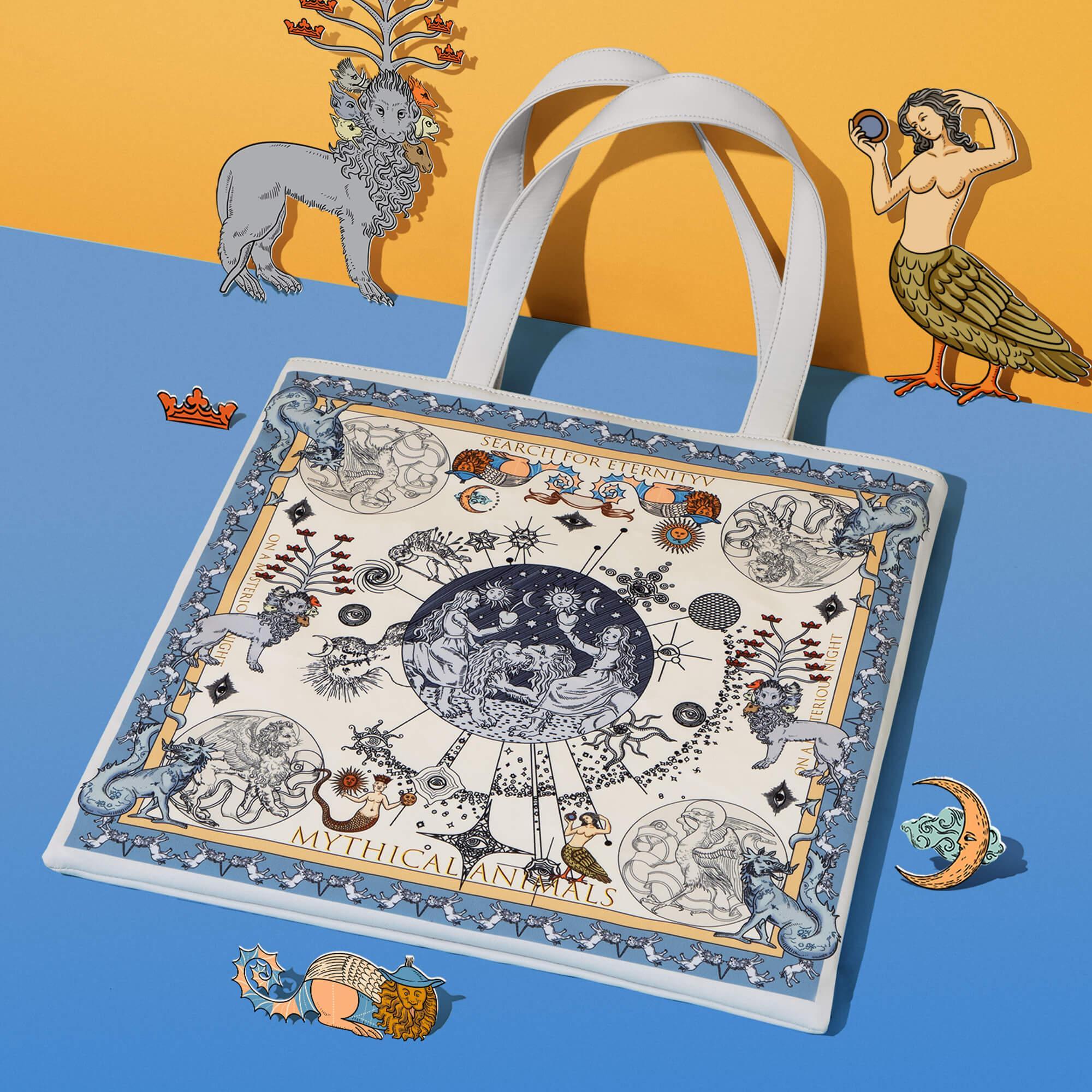 Magic World Custom Printed Tote Bags - Personalized Eco-Friendly Cotton Shopping Bags for Groceries, Beach & Everyday Use