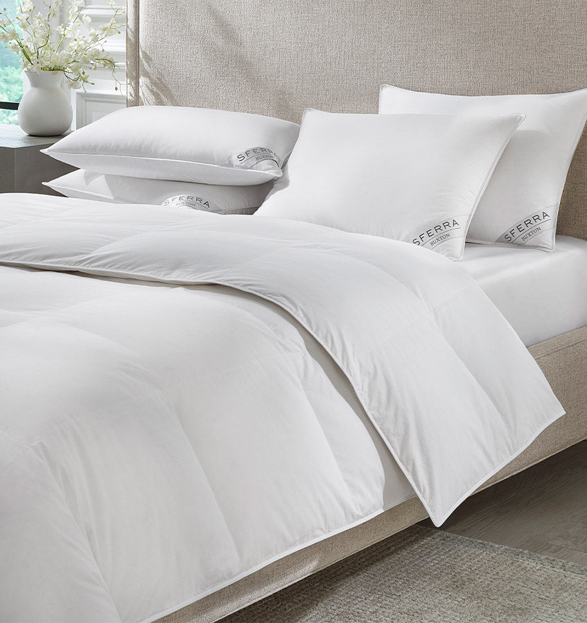Buxton All-Season Down Alternative Duvet Insert - Hypoallergenic & Breathable Comforter for Bedroom, Guest Room & Hotel Use