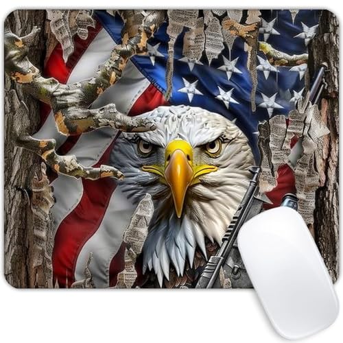 American Flag Eagle rip Oak camo