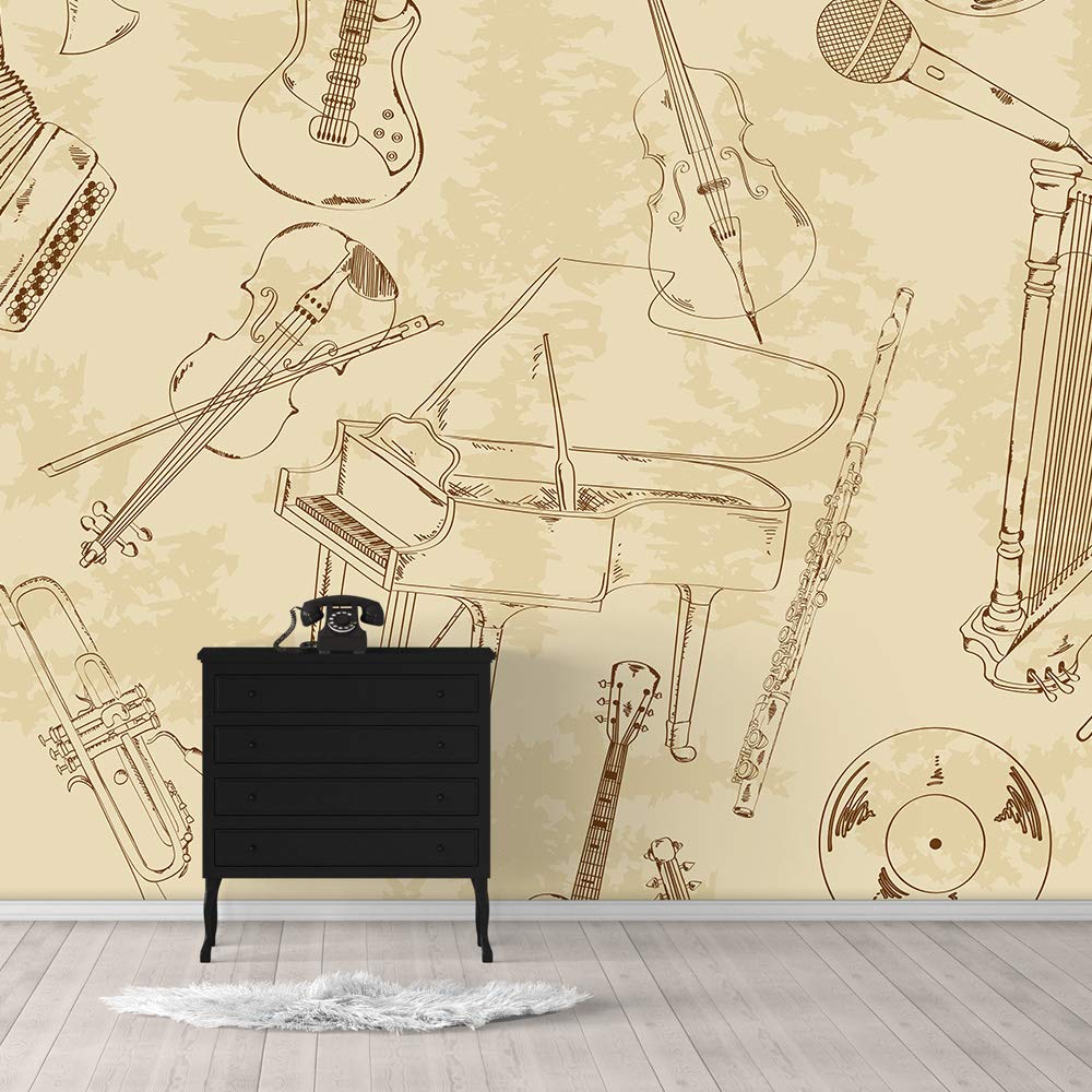 Beautiful Removable Peel and Stick Wallpaper Murals for Bedroom - 66x96 Inches, DIY Wall Stickers & Picture Collage - Perfect for Home Decor, Nursery, Dorm Room, and Office Spaces