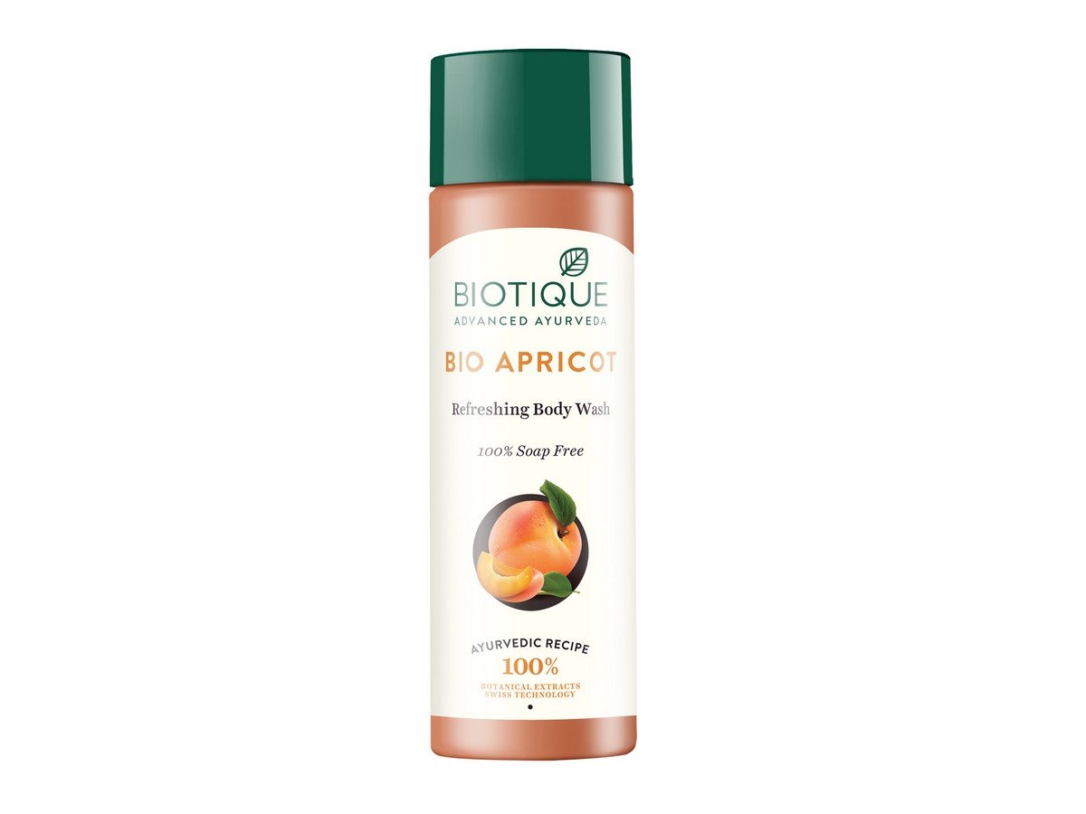 Biotique Bio Sandalwood Sunscreen SPF 50+ Ultra Soothing Face Lotion 50ml & Apricot Refreshing Body Wash 190ml - Natural Skincare for Sun Protection & Daily Hydration - Perfect for Beach, Travel & Sensitive Skin Care Routine