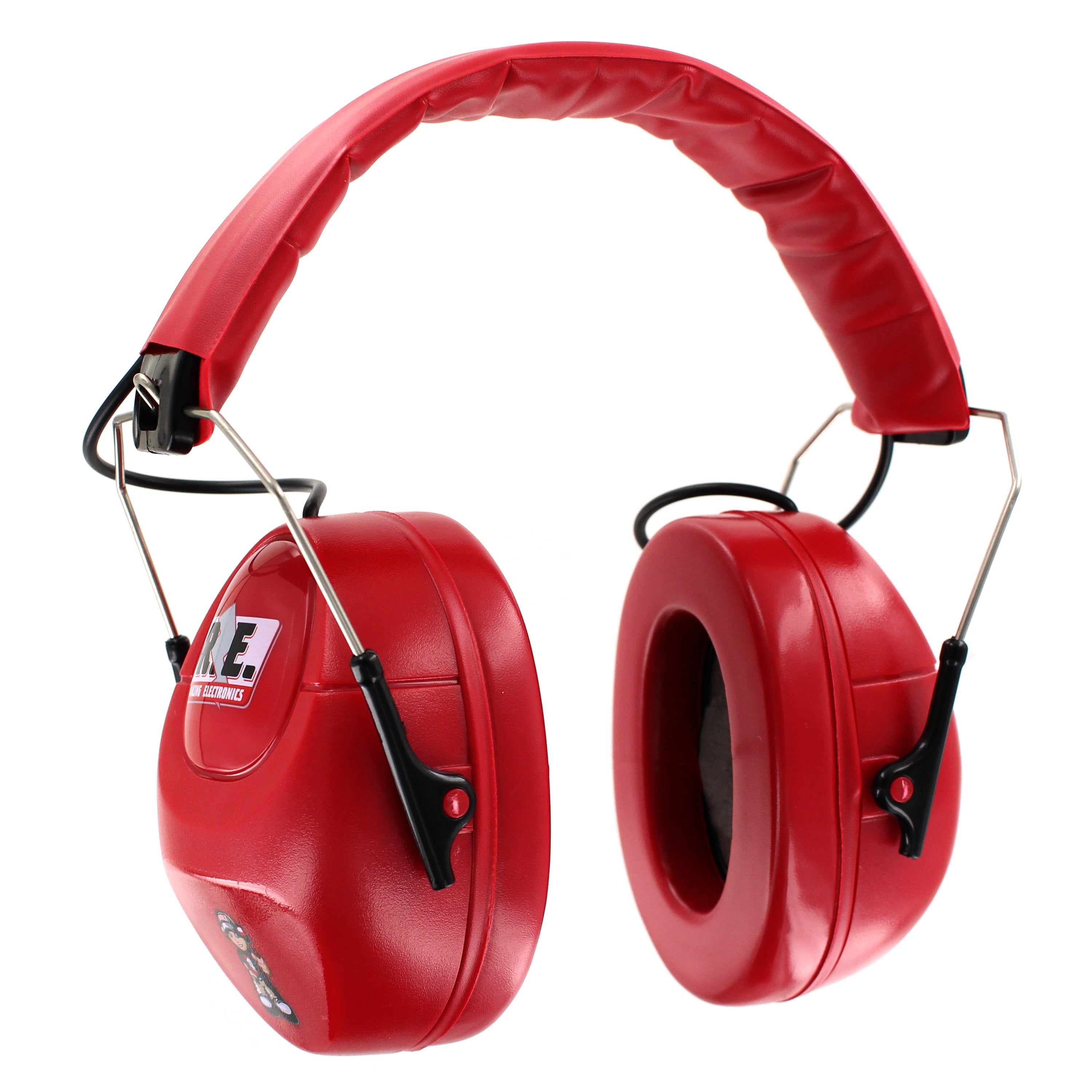 Best Kids Over-Ear Headphones with Volume Limit - Safe & Comfortable for Children - Red Color - Perfect for School, Travel, and Home Learning