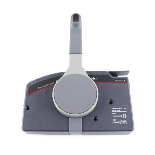 703 Outboard Remote Control Box - Side Mount Throttle & Key Forward/Reverse Lever for Boat Motors | Durable Marine Control System with Easy Pull-Open Reverse Mode | Perfect for Fishing Boats, Pontoon Watercraft & Marine Applications