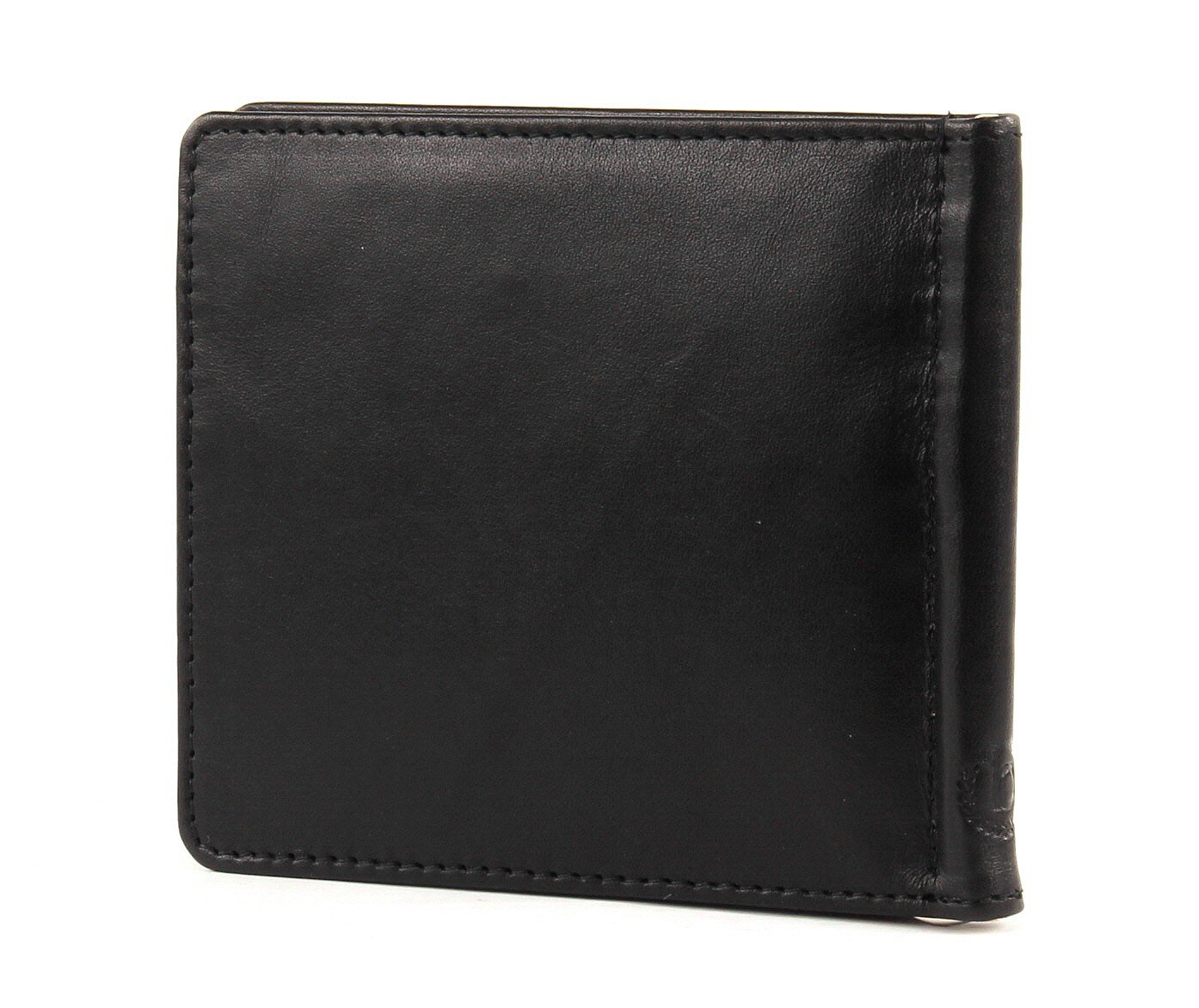 Bugatti Primo Money Clip Wallet - Slim RFID Blocking Black Leather Purse with Dollar Bill Clip (11cm) - Perfect for Men's Business, Travel & Everyday Use
