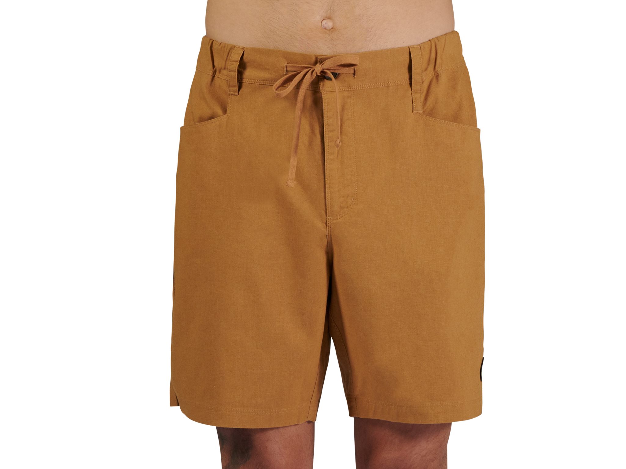 Kinisi Men's Hemp Shorts - Breathable & Eco-Friendly Casual Wear for Summer Outdoor Activities