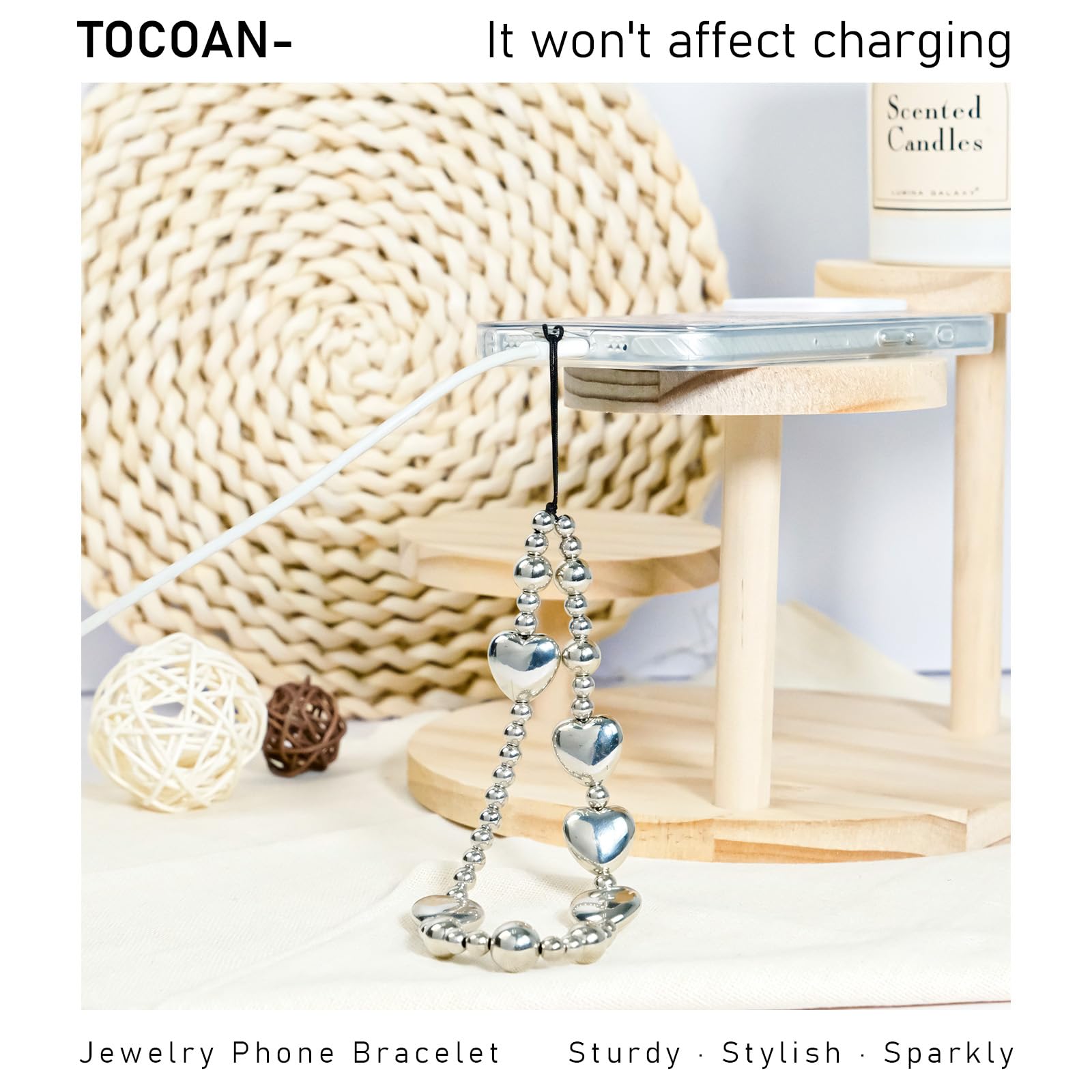 Anti-Theft Phone Charm Wrist Strap - Detachable Lanyard for Women & Girls | Smartphone Security & Style    (Note: This optimized title maintains core keywords like 
