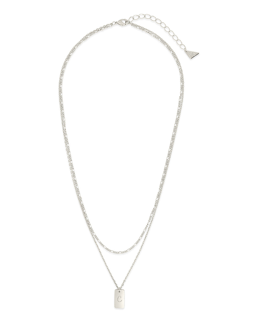 Layered Chain Necklace for Women - Initial Pendant Necklace, Dainty Gold & Silver Jewelry Gift for Her - Perfect for Everyday Wear, Date Night & Special Occasions