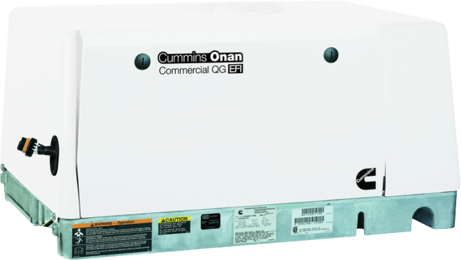 Cummins Onan QG 5500 5.5kW Portable Gas Generator - 120V Single Phase Air Cooled with EVAP System - Ideal for RV, Camping, Job Sites & Emergency Power Backup