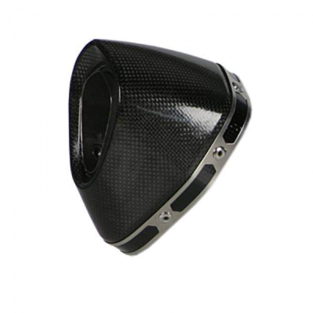 Akrapovic Carbon Fiber Exhaust End Cap for Yamaha R6 - V-EC31 Replacement Part | High-Performance Motorcycle Accessory for Racing & Street Riding