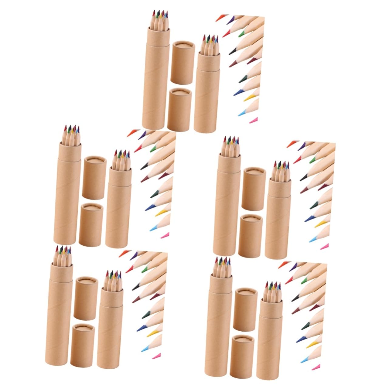 COHEALI 120-Piece Professional Colored Pencils Set - Hexagonal Wooden Art Pencils for Kids, Artists & Home Use - Perfect for Drawing, Sketching & Coloring Books